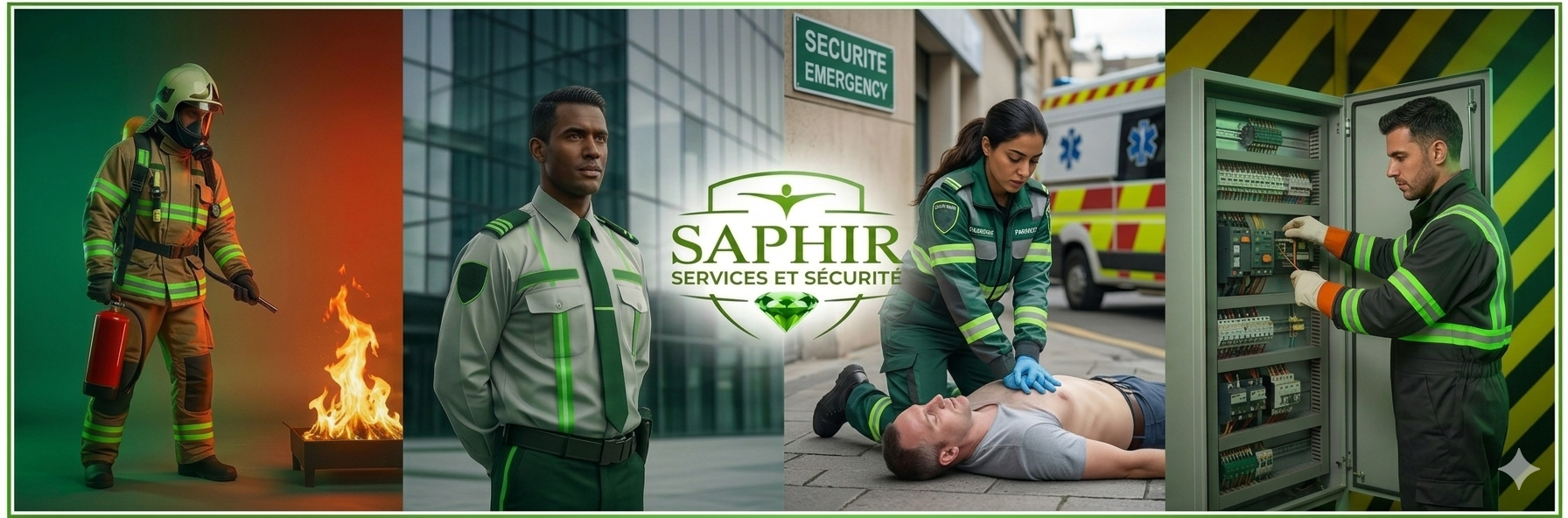 Saphir Services et Sécurité : sécurité incendie, sûreté, secourisme et habilitation électrique